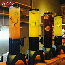 Triangle wine cannon Beer machine Beverage barrel machine Juice tower Water dispenser Drop-resistant beer tower Wine column Bar wine dispenser