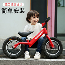 Balance car children 1-3-6 years old pedal-free scooter baby scooter parallel children bicycle scooter