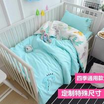 Four Seasons Children Quilt Kindergarten Three Piece Cotton Winter Quilt Bedding 1 2 Meters 1 5 Nap Cotton Quilt 6