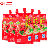 Tianjin Limin garlic chili sauce 450g garlic chili sauce northeast barbecue sauce mixed noodle sauce garlic sauce sauce