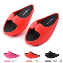 Half palm fitness slippers Half foot rocking shoes Body shaping womens shoes Calf stretch Japanese negative heel non-slip balance movement