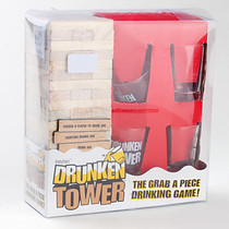 DRUNKEN TOWER Bar stacked Music drinking toys creative DIY interactive building blocks cascading game