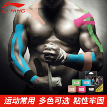Li Ning muscle paste sports bandage intramuscular effect cloth ankle strain rehabilitation muscle strength muscle elastic tape Tape