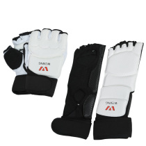 Jiurishan Taekwondo Gloves Taekwondo Training Fitness Finger Cover Foot Cover Taekwondo Half Finger Boxing Gloves