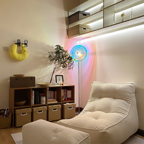 Sloth Bean Bag Couch Tatami Single Balcony Casual Leaning Chair Bedroom Small Sofa Lying Chair Mesh Red Floating Window Sofa