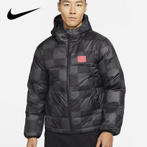 NIKE Nike Down Clothing Mens Wear Jacket 2021 Autumn Winter New Tandem Hat Warm Sportswear DA6718-010