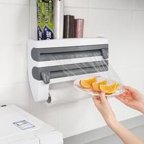 Claw box cutting box wall-mounted multifunctional tin foil cutter artifact household cling film storage cutting frame