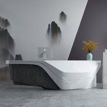 Bar paint front desk desk company reception desk beauty salon cashier School black and white creative consultation can be customized