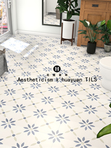 Nordic ins tiles 300 kitchen bathroom tiles retro stars small tiles balcony wall tiles floor tiles