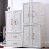 Open door Childrens storage cabinet five drawers cabinet plastic drawer lockers baby toys baby finishing cabinet wardrobe