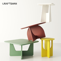 Piano Baking Lacquer Nordic Modern Fashion Furniture Office Living Room Tea Table Combined Guest Tea Table Creative Board