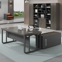 Boss Desk Chair Portfolio Minimalist Modern Office Manager Table Head Desk President Table Single Big Bandae