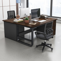 Office table and chair combination simple modern staff staff office 4 6 people Office furniture office computer desk