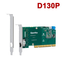 The OpenVox Digital Relay Voice Card D130P supports T1E1PRA configuration Asterisk FreePBX