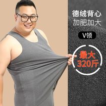 Special large number of duvet scratchless warm vest mens winter bifacial plus suede sports waistcoat faghets with the heart cut hurdles vests
