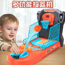 Childrens table basketball machine Finger catapult ball board game Basketball Football Bowling interactive boys educational toys