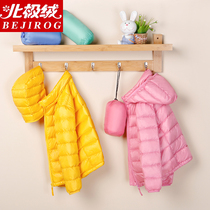 Arctic suede Winter childrens down clothes light and thin short boy girls CUHK childrens children Baby boy clothing Jacket Tide