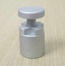 Included Angle Aluminum Advertising Nail Side Clip Free open pore Advertising nail Glass Nail Mirror Fixed Clip Clips Four Corners Advertising Nail