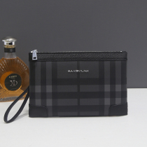 2022 new mens business genuine leather handbags for mens Inn checkered handbag casual purse pure leather envelope bag