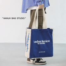 Canvas Bag Men Sails Bag Lady Handbag handbag Single shoulder bag Bag Bag minimalist Leisure student Totbag Canvas Bag