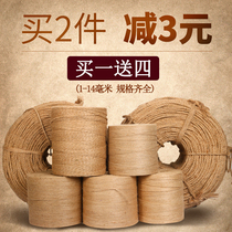 Jute Rope Hemp Thread Rope Handmade Diy Colored Material Rope Nursery Environment Decoration Bundle Kittens Coarse Hemp Rope