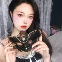 2021 New Beautiful Super fairy lace mask adult party birthday evening party feathers masquerade mask