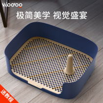  Dog toilet Small dog Large large dog Anti-stepping automatic medium-sized dog supplies Dog urine potty Pet flushing