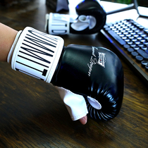summitdragon Dew thumb sandbag boxing gloves light breathable half finger boxing training equipment