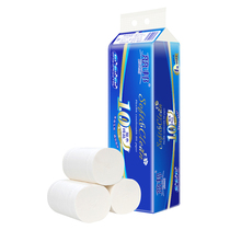 Libang log pure 4-layer coreless roll paper 700g 10 rolls home practical sanitary paper towel napkin toilet paper