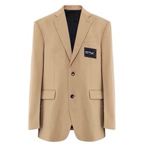 Korean version of we11done suit male 20 new xu mengjie Yang chaoyue with the same well long-sleeved loose jacket female