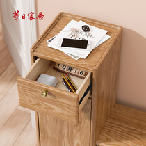 China Day Home White Wax Wood Change Shoe Rack Shoe Rack Placement Rack Door Hall Solid Wood Furniture