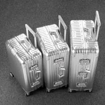 All aluminum magnesium alloy rod box Universal wheel suitcase Men and women 24 password boarding box 20 inch business travel box