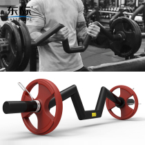 Dongji 1 2m thick weightlifting Rod hard tie rod big bend crank barbell Rod ocular grip Rod