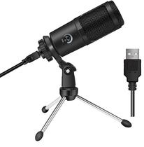 USB Live Recording Microphone Desktop Tripod Set