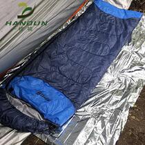 Survival mad insulation blanket Sleeping bag Outdoor emergency life-saving blanket Aluminum foil field life-saving survival sunscreen blanket tent