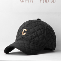 Autumn and winter hats for men and women fashion tidal Korean baseball cap winter outdoor leisure warm clip cap