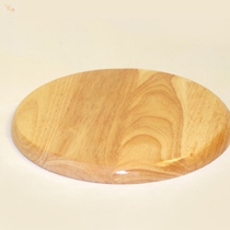  Home round stool surface Solid wood panel Dining table stool surface Non-plastic stool surface Hotel round stool chair surface Glass