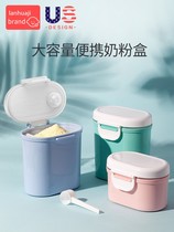 Baby Milk Powder Kit Out of large capacity Baby Packaged Milk Powder Split Box Multifunction Storage Box Portable Milk Powder