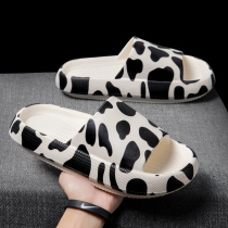 Stomachwear slippers male summer outwear Ins damp beach thick bottom new outdoor anti-slip and deodorant home cool tug men