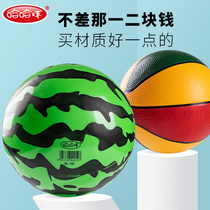 Haha ball 8 5 inch watermelon ball globe Infant children inflatable toy ball Small leather ball Pat ball