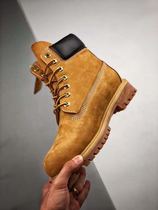 Waterproof hiking bull tendon bottom kicking top layer cowhide outdoor boots tbl couple boots Sky wood blue wear-resistant leather boots