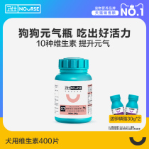 Weishi Multivitamin 400 Tablets Teddy Golden Retriever Puppy Supplement for Dogs Pet Health Guard