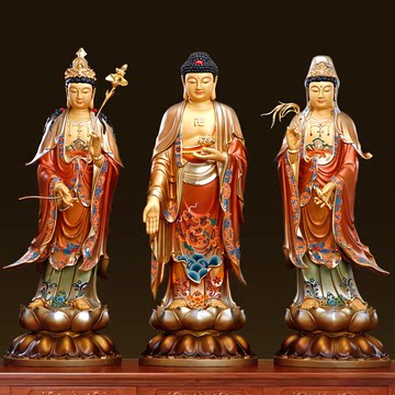 泰铜西方三圣佛像-泰铜西方三圣佛像促销价格、泰铜西方三圣佛像品牌- 淘宝
