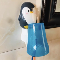 mdb toothbrush holder childrens suction wall brush cup non-perforated water Cup drain holder cartoon mouthwash cup holder can be hung