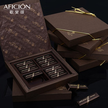 Gefei Song pure dark chocolate gift box Valentines Day gift for men and womens birthday Christmas creative anniversary