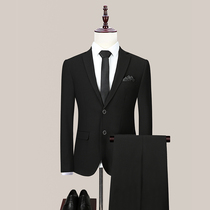 Junmu suit suit men professional self-cultivation business formal dress casual suit jacket jacket groom groomsman wedding dress