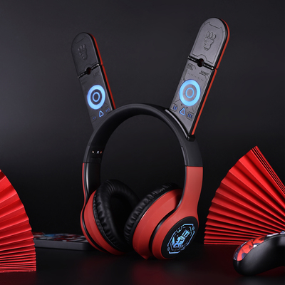 taobao agent Bilibili, foldable glowing headphones, 2023 collection