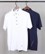 Golf Clothing Mens Stretch Sun Protection Speed Dry Polot-shirt GOLF Sports Casual Blouse C13