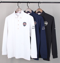 Autumn new breathable quick-drying polo shirt golf clothing men long sleeve GOLFT shirt C842