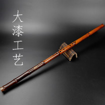 The lacquer hole the bamboo the eight holes the professional performance of the boutique the G-tune the ancient style of the instrument the same the small